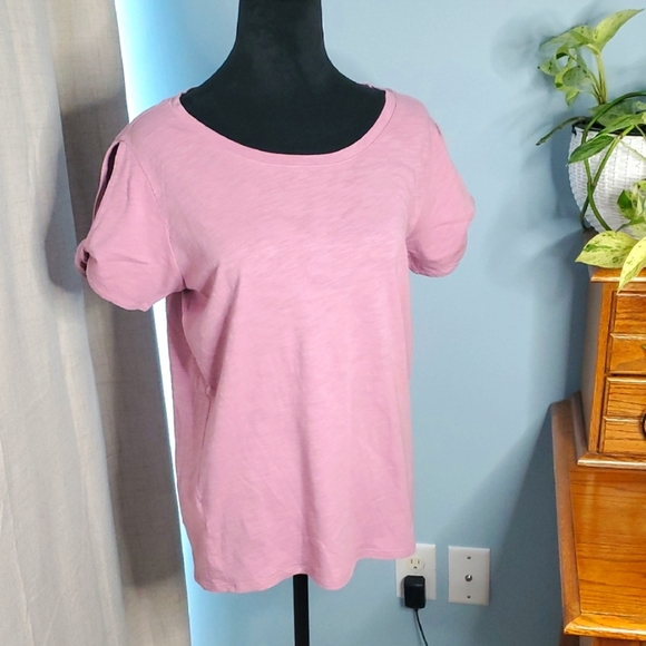 Eddie Bauer Cotton Modal Top M - Picture 1 of 5